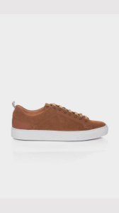 Shoe The Bear Linden Suede Cup Sole Trainer - Tan - Mens, Tan