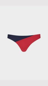 Tommy Hilfiger Flag Bikini Bottom - Navy - Womens, Navy