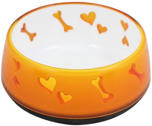 A.F.P. Dog Love Feeding Bowl orange