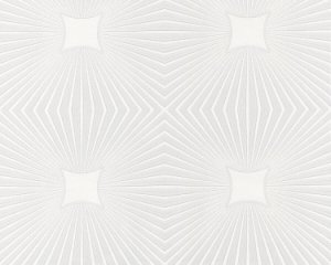 A.S. Creation Expanded Blown Vinyl Ceiling Wallpaper White 6639-17 Sample