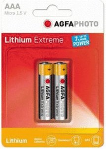 AgfaPhoto 2x Extreme Lithium Micro AAA