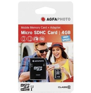 AgfaPhoto microSDHC High Speed 4GB Class 10 (10578)