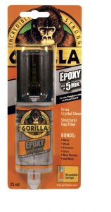 Gorilla Glue 25ml Fast Drying Epoxy - Adhesive Strong Super - 25ml