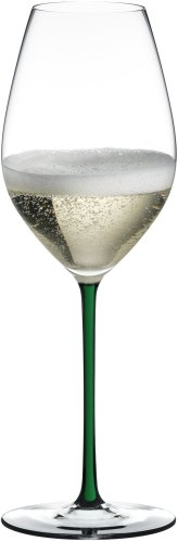 Riedel Fatto A Mano Champagne Wine Glass Green