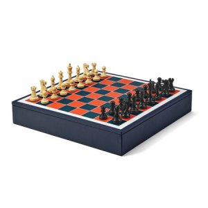 Aspinal of London Chess Set in Red