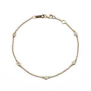 Aspinal Of London - Celeste 18ct gold diamond bracelet
