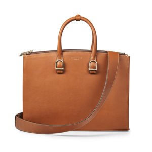Madison Tote in Smooth Tan