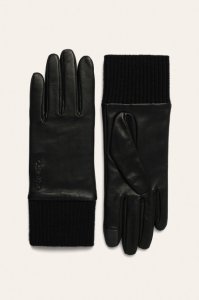 Calvin Klein - Rękawiczki skórzane