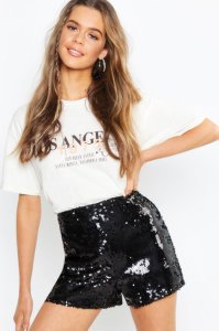 Boohoo - Boutique all over sequin shorts