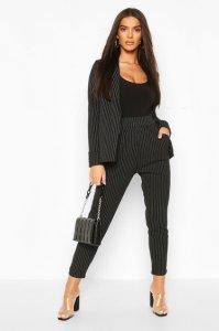Pinstripe Tailored Blazer & Trouser Co-Ord Suit