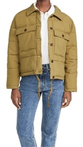 Alex Mill Quilted Cropped Jacket