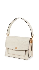 Tory Burch Robinson Embossed Double Strap Convertible Bag