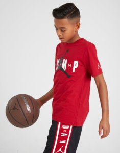 Jordan Jumpman T-Shirt Junior - Rood - Kind