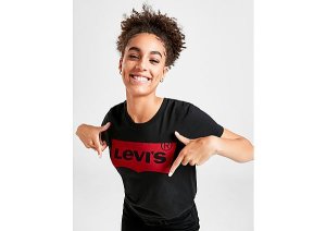 Levis Batwing T-Shirt Dames - Black - Dames