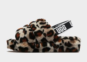 UGG Fluff Yeah Dames - Leopard - Dames
