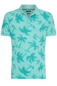 SALE Poloshirt Tommy Hilfiger turquoise print