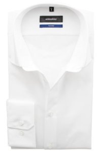 SALE Seidensticker Tailored shirt wit mouwlengte 7