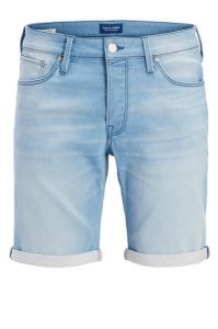 Jack & Jones Plus Size shorts lichtblauw denim