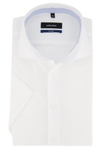 Korte mouwen overhemd Seidensticker wit