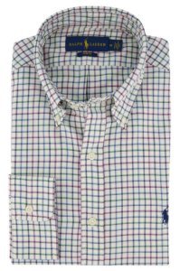 Polo Ralph Lauren - Overhemd ralph lauren slim fit geruit