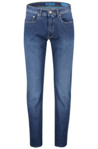 Pierre Cardin jeans 5-pocket blauw stretch