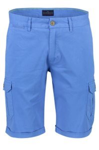Portofino Worker korte broek jeansblauw stretch