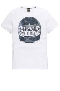 Wit Vanguard T-shirt met ronde hals