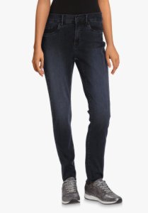 Navy jeans in stretchstof – skinny fit
