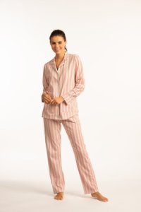 Roze gestreepte pyjama
