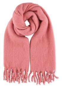 Roze zachte sjaal