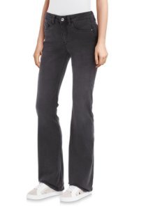 Zwarte jeans -  Whitney - flared fit - L32