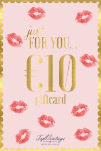 Giftcard € 10