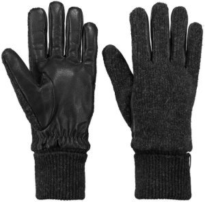 Barts Handschoenen Bhric Zwart - Zwart maat L
