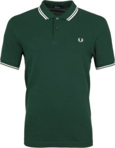 Fred Perry Polo Groen 406 - Donkergroen maat M