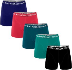 Muchachomalo Boxershorts 5-Pack 15 - Groen maat M