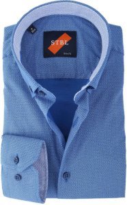 Shirt Suitable S2-2 Blauw Wit Print - Wit maat XXL