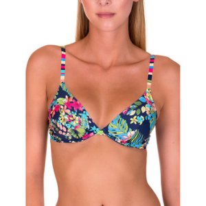 Bikini Lisca Florida marineblauwe beugelzwembroek topje