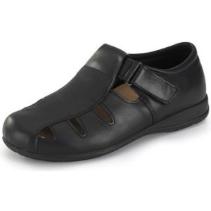 Sandalen Calzamedi zwart wijd 15 sandal