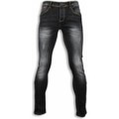 Skinny Jeans Black Ace  Basic Jeans - Black Stone Washed Regular Fit