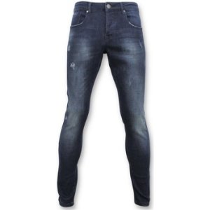 Skinny Jeans True Rise Basic Jeans - Man Spijkerbroek Washed - D3017 -