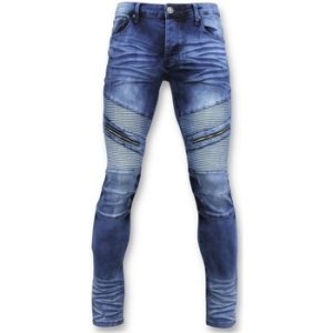 Skinny Jeans True Rise Spijkerbroek - Biker Jeans Ribbel- 3023 -