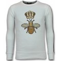 Sweater Uniman  Flock Print Trui - Royal Bee Sweater Heren