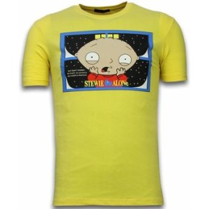 T-shirt Korte Mouw Local Fanatic Stewie Home Alone - T-shirt -