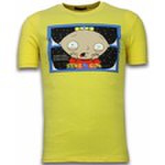 T-shirt Korte Mouw Mascherano  Stewie Home Alone - T-shirt