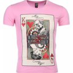 T-shirt Korte Mouw Mascherano  T-shirt - James Bond Casino Royale Print