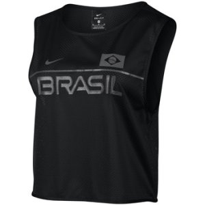 T-shirt Korte Mouw Nike Dry Energy Brazil SL Top Women