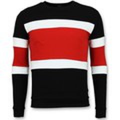 Trui Enos  Striped Sweater Mens  - Goedkope Heren Truien