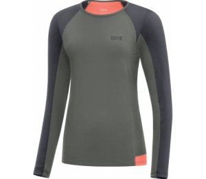 GORE® Wear - R5 Longsleeve women's running t-shirt (grey) - XS