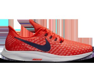Nike - Air Zoom Pegasus 35 Heren ren schoen (rood) - EU 40,5 - US 7,5