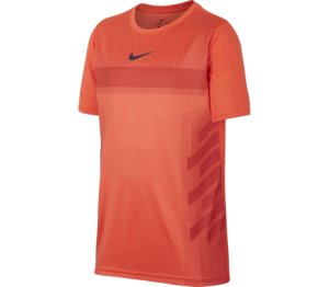 Nike Court Dry Rafa Junior Tennisshirt Kinderen oranje